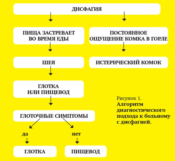 Дисфагия: алгоритм действий. Часть 1
Дисфагия: алгоритм действий. Часть 1