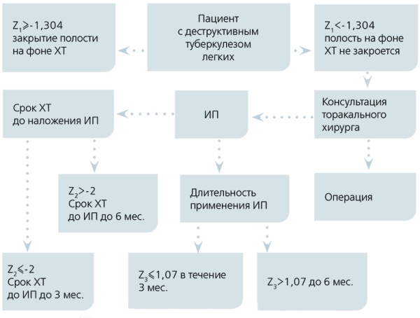 
        О терапии деструктивных форм туберкулеза легких 			    